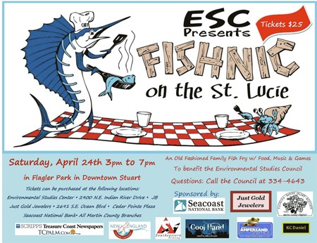 Fishing on the St. Lucie River fundraiser